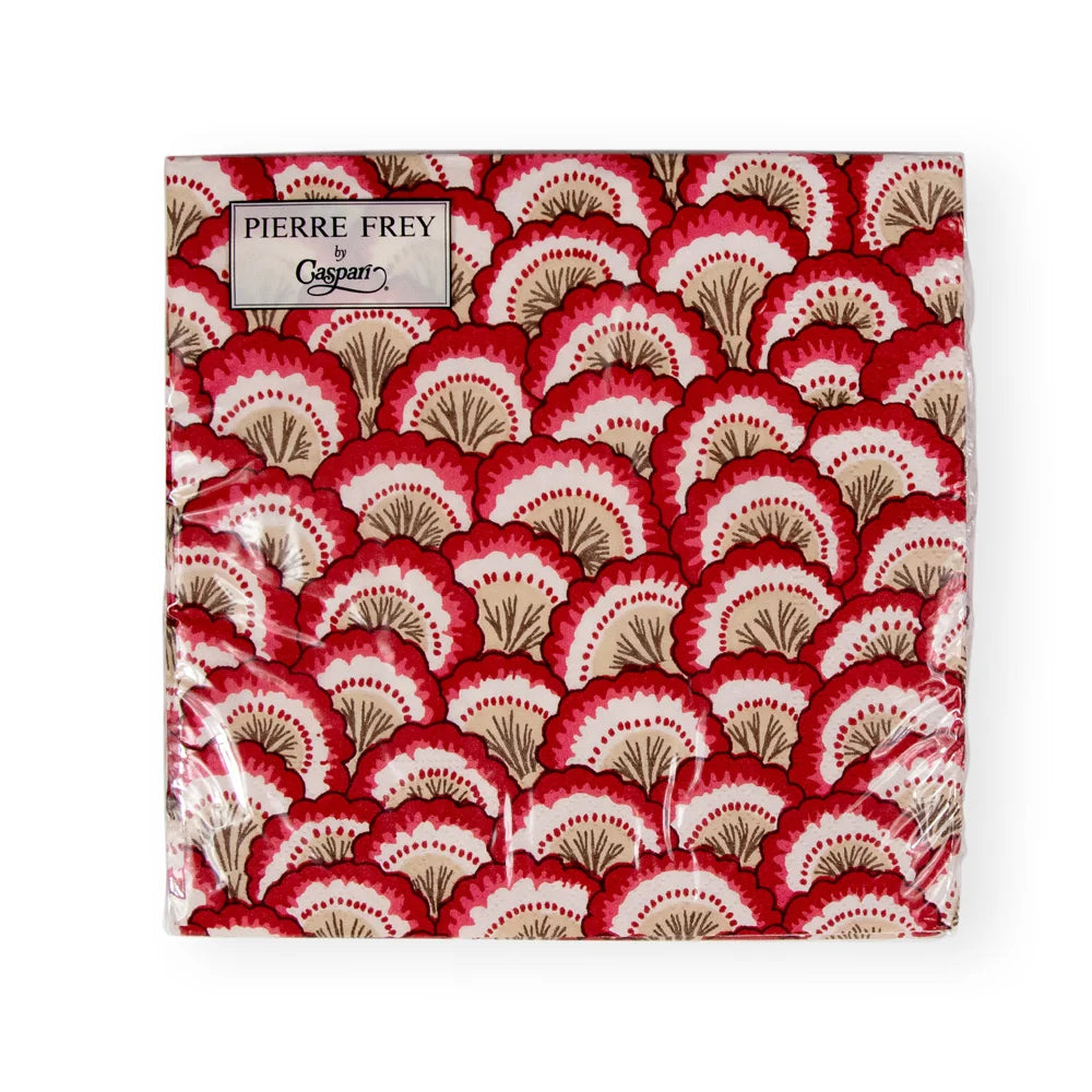 Serviette en papier Pontchartrain rouge
