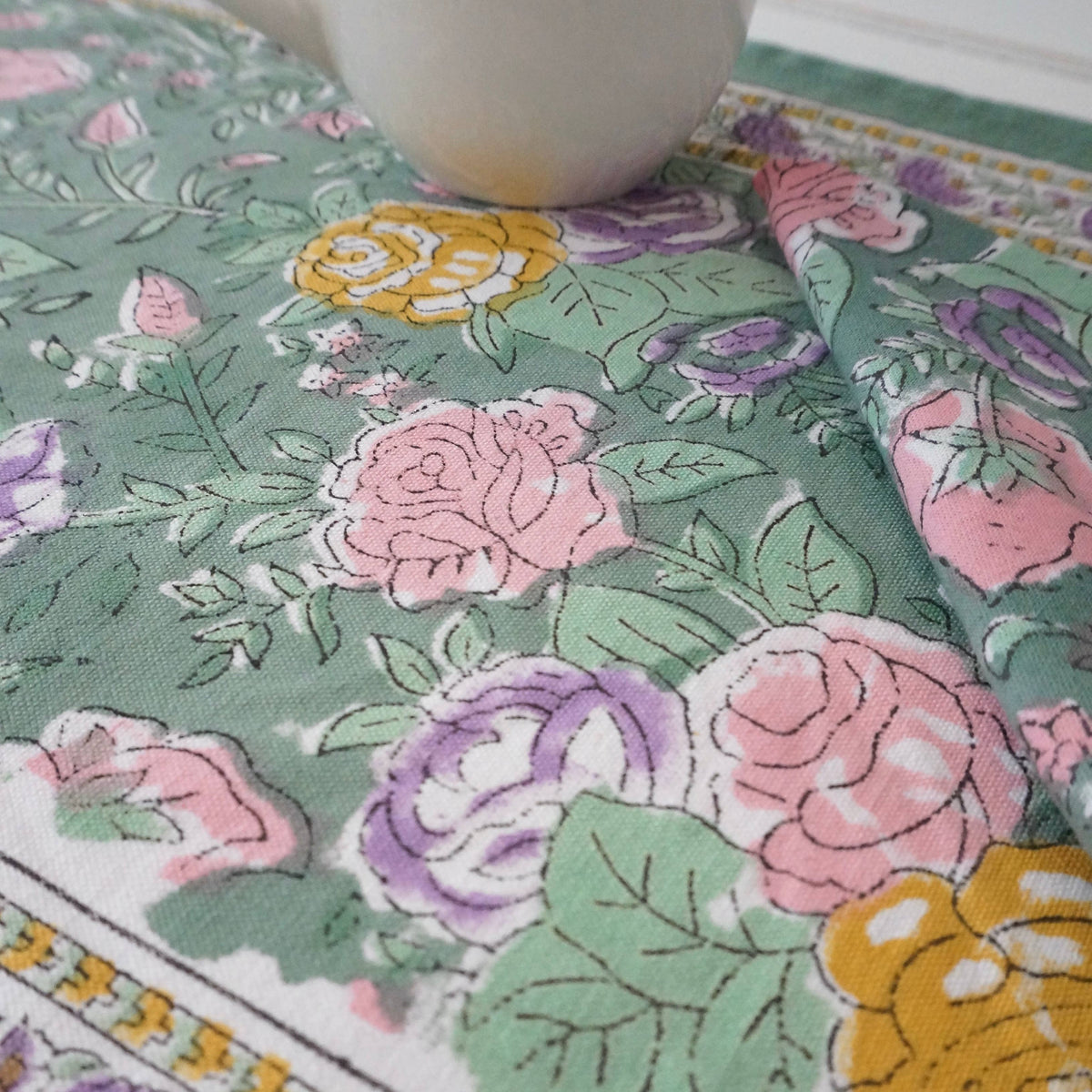 Set de table et serviettes "Verdure"