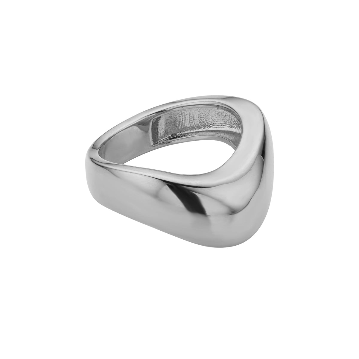 Bague ROUND ONE Argent