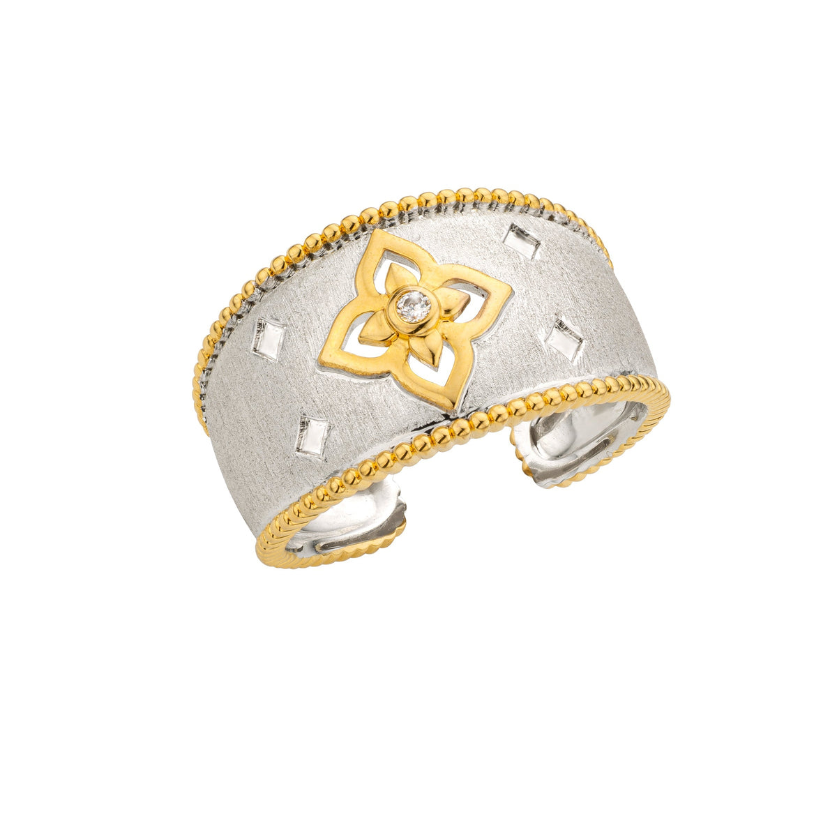 Bague Lotus cuff