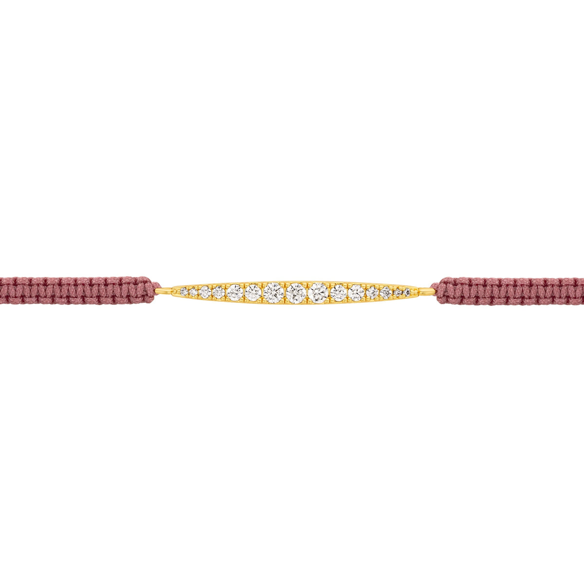 Bracelet POWDER PINK REEF LINK Or