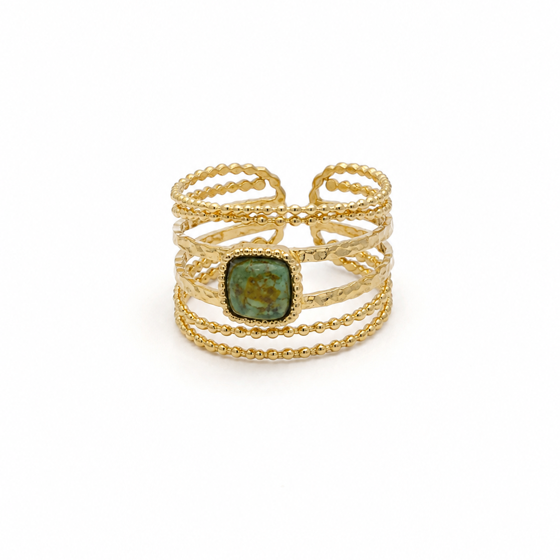 Bague Ischia olive