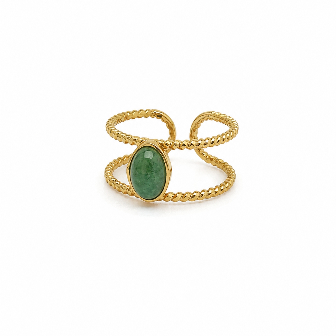 Bague Panarea olive