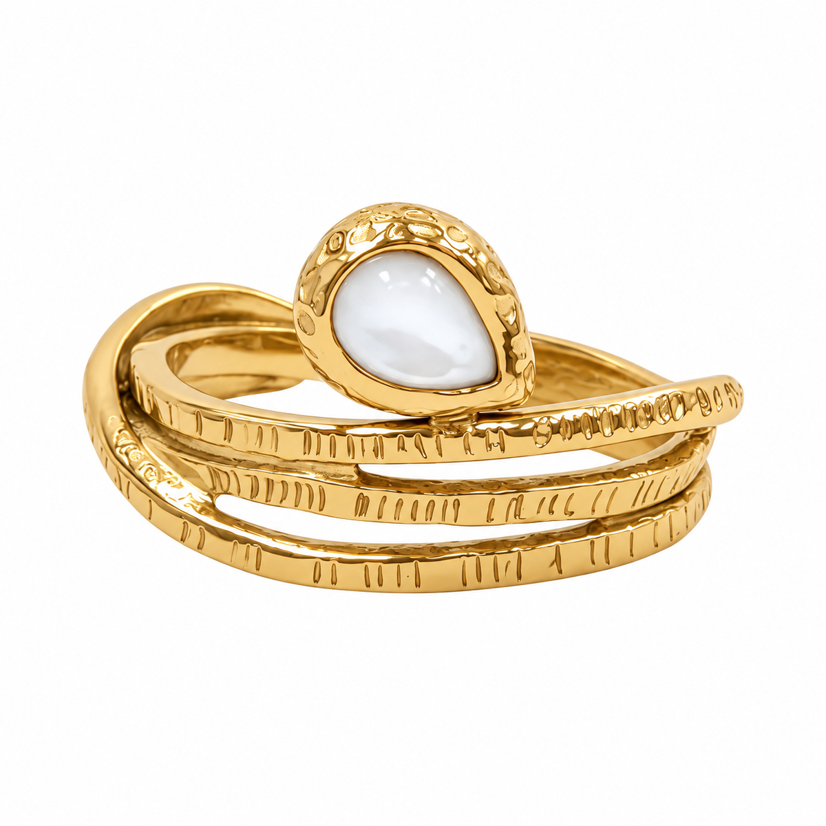 Bague Valentina blanc
