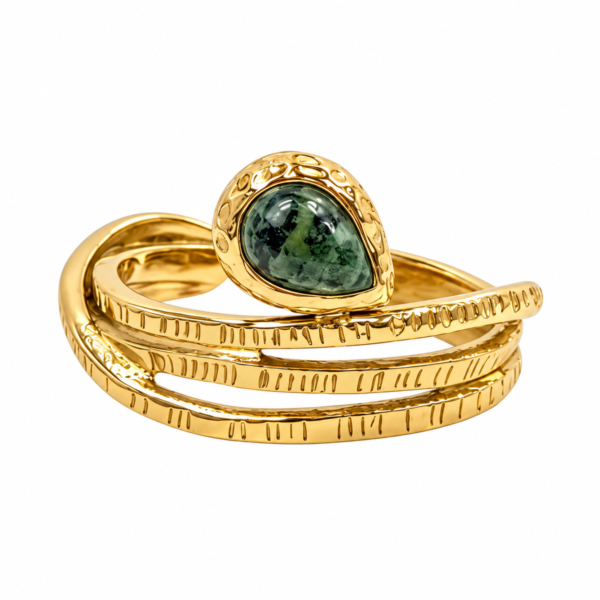 Bague Valentina vert