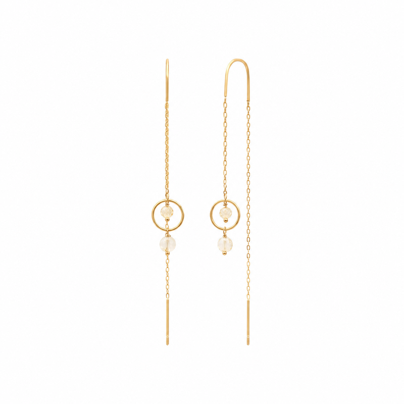 Boucles d'oreilles Portofino – Olive
