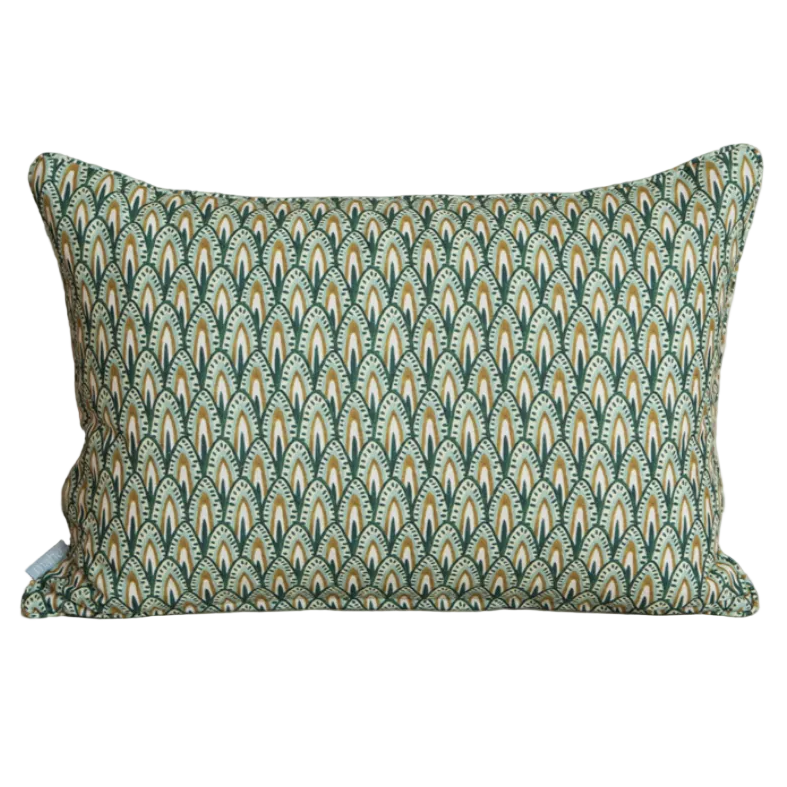 Coussin Orlinda vert
