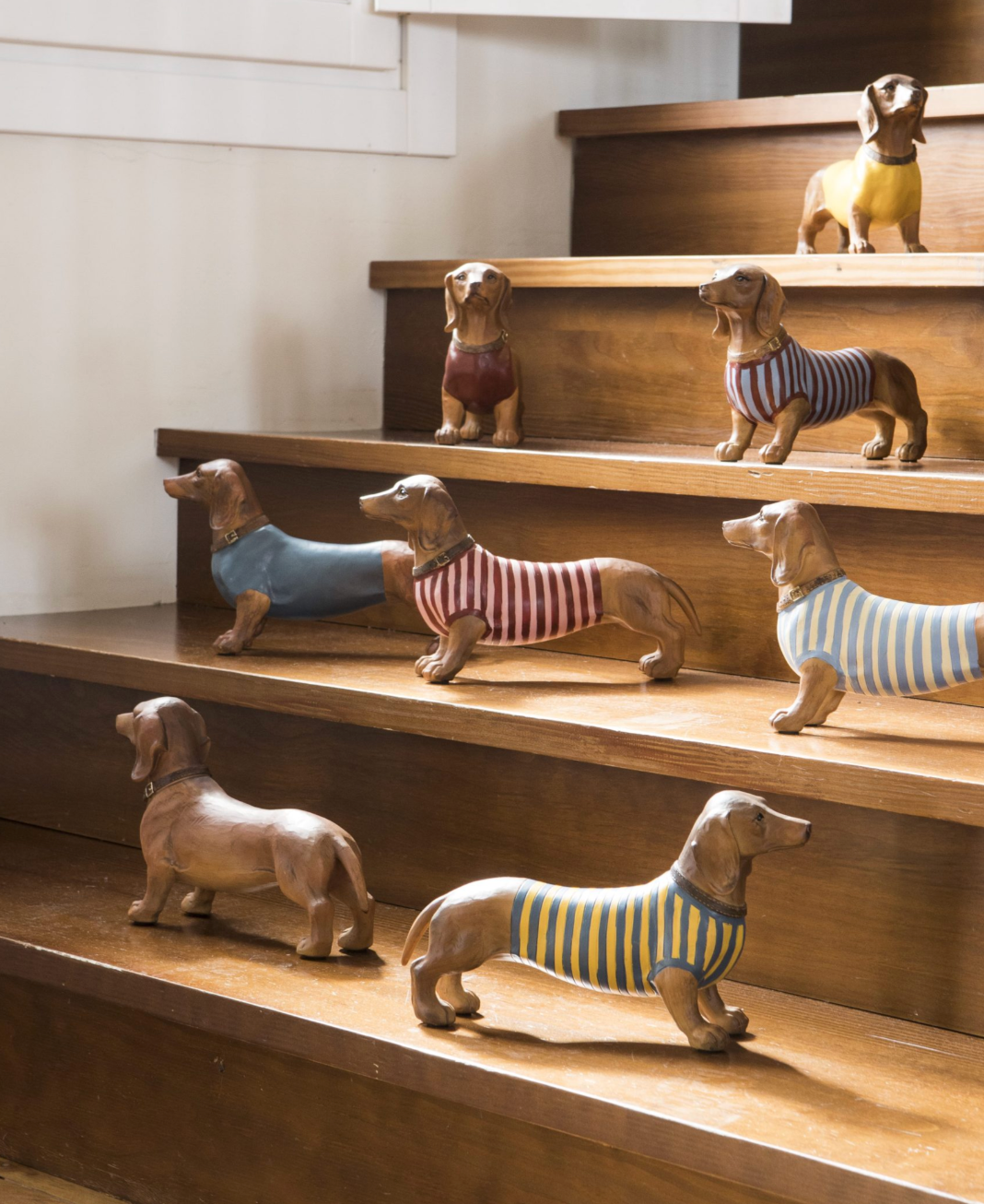 RESIN HANS DACHSHUND