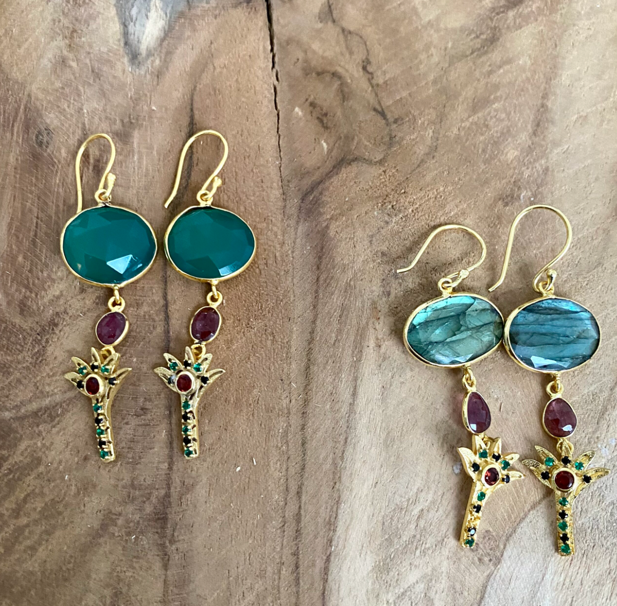 Boucles d'oreilles Eden Palm