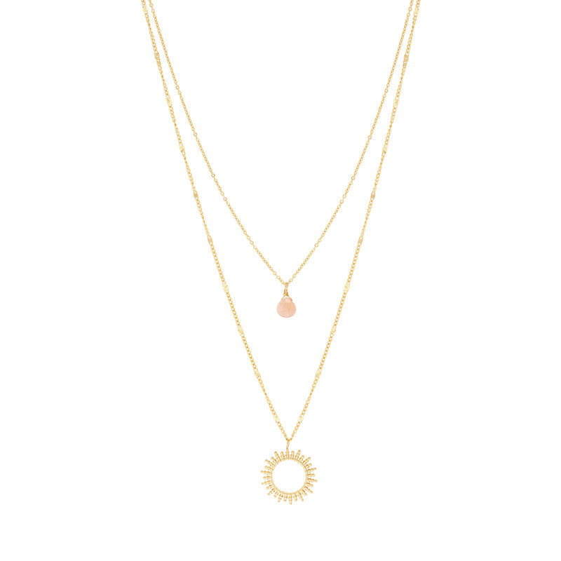 Collier Sole – Rose