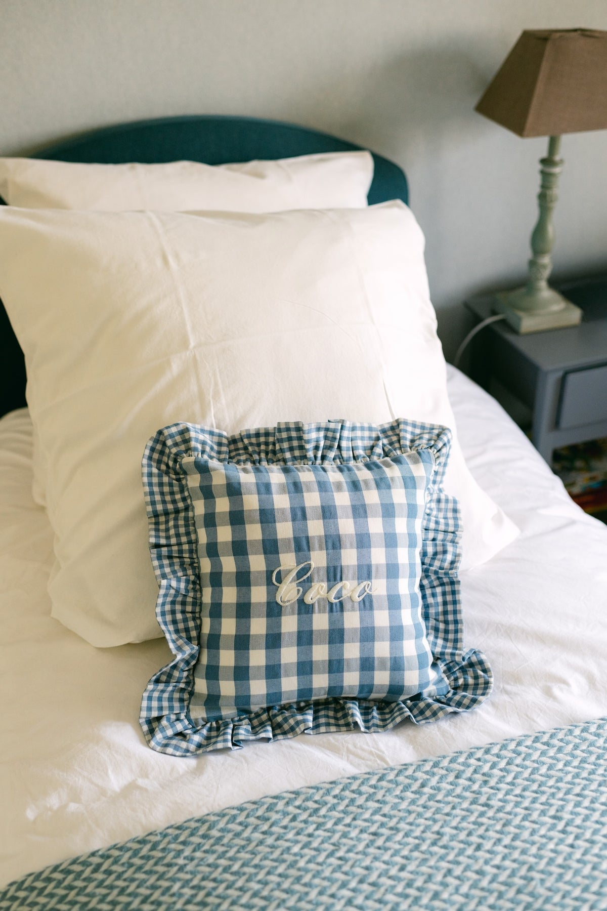 Coussin Cala Piccola blue