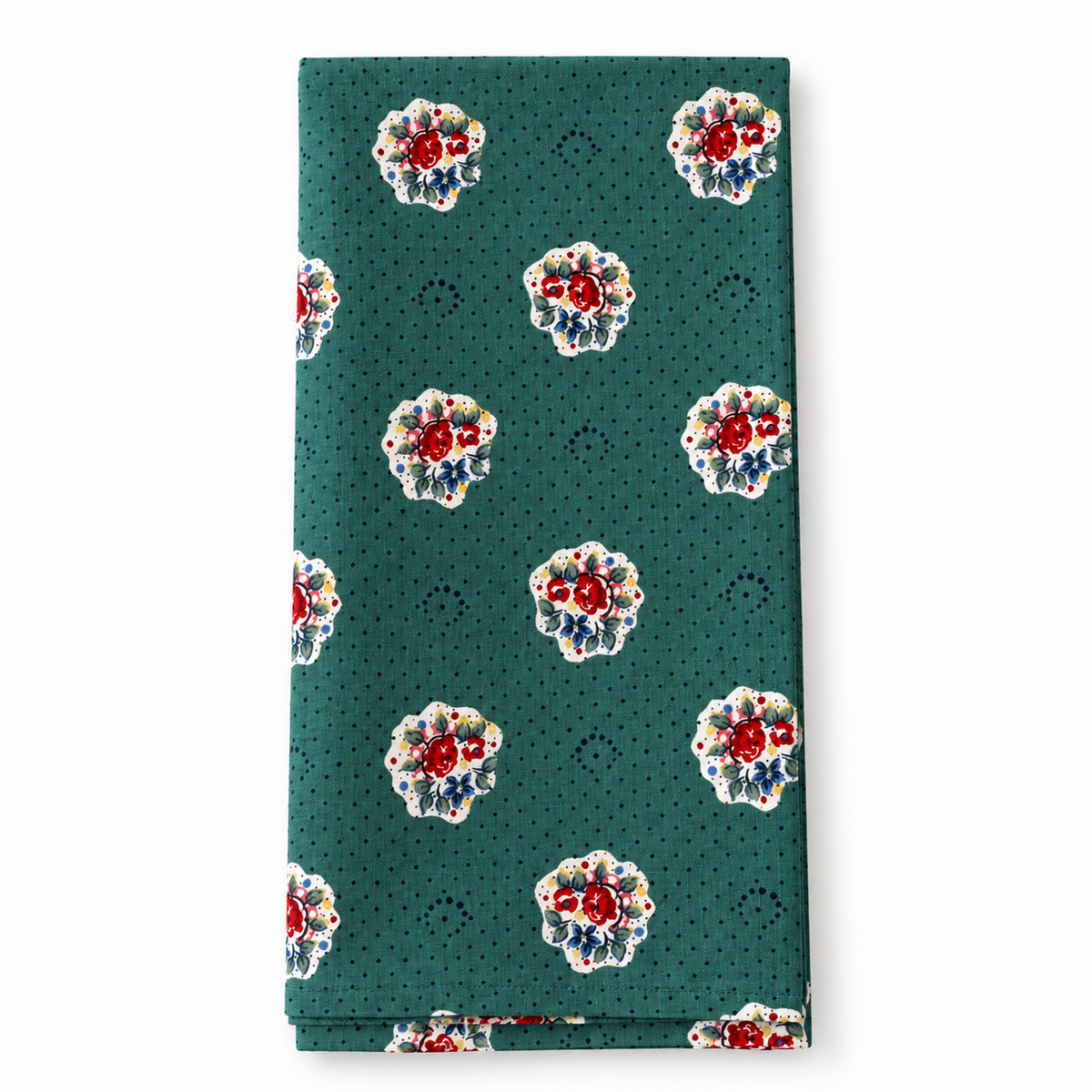 Serviettes provencales vert x 6 pcs