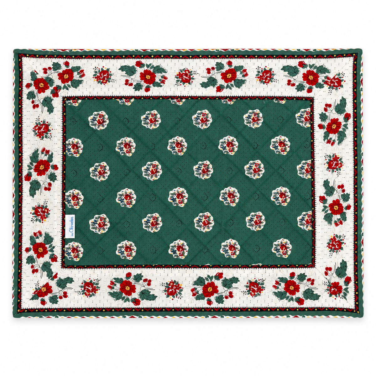 Set de table provencal vert x 6 pcs