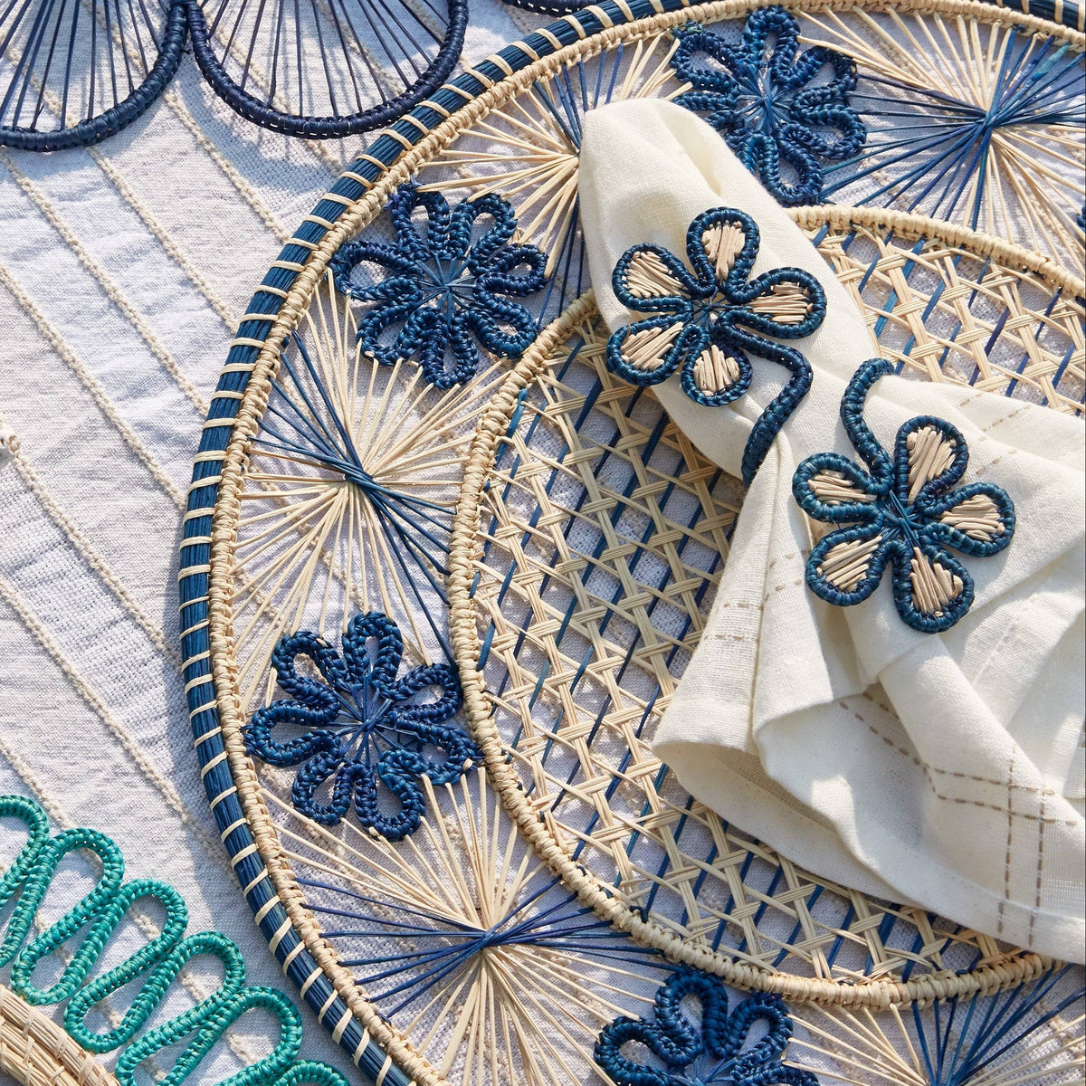 Set de table Flora Iraca en raphia