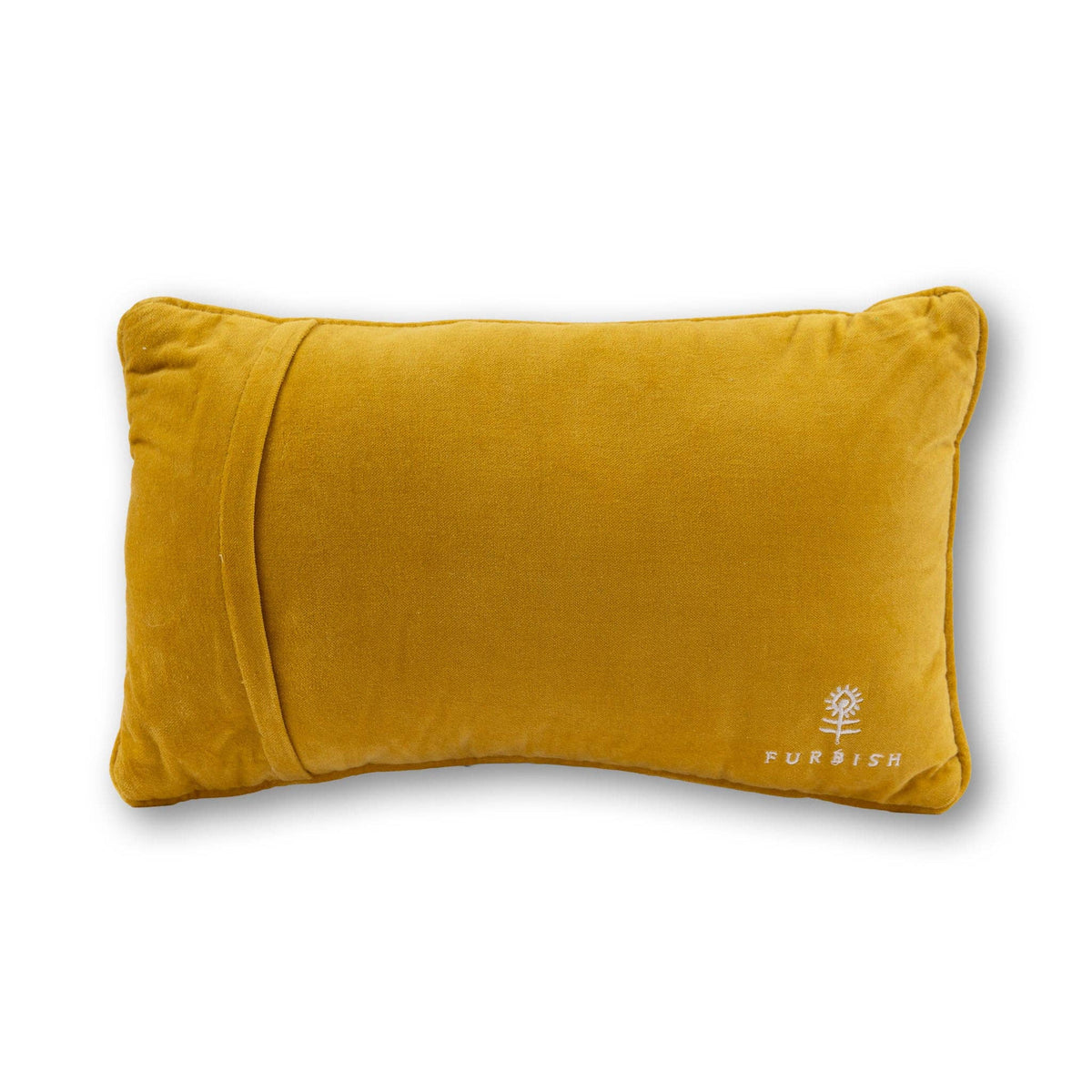 Coussin brodé "Good Time"