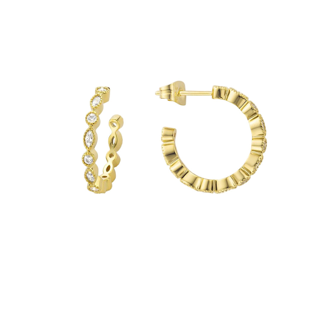 Boucles d'oreilles LOVELY INFINITY Or