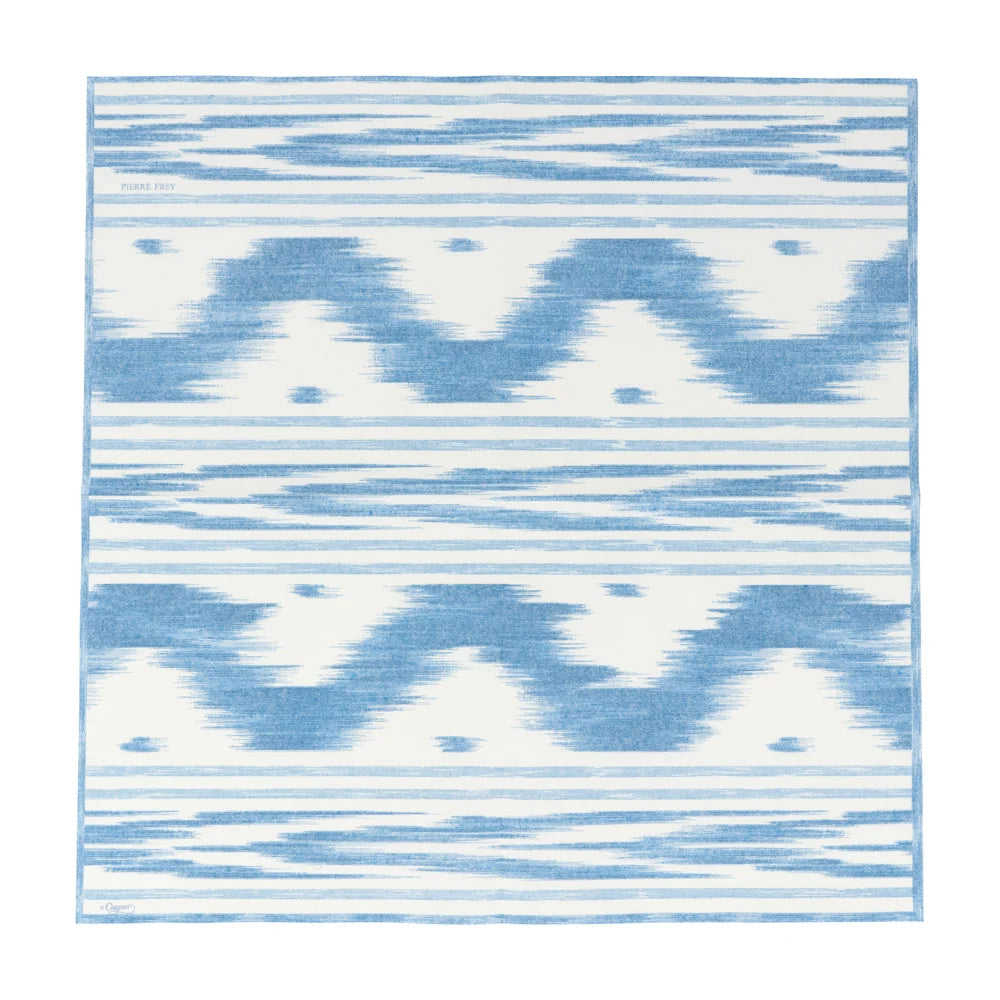 Serviette en papier Toile de nantes bleu