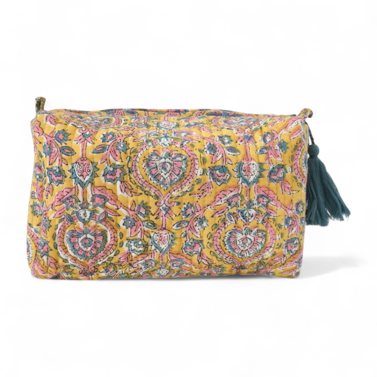 Trousse de toilette en coton imprimé N°77: Moyen