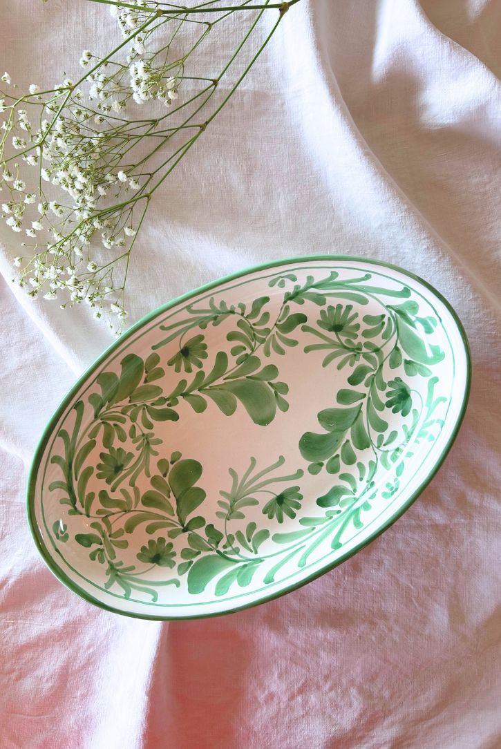 Plat Matisse vert sauge
