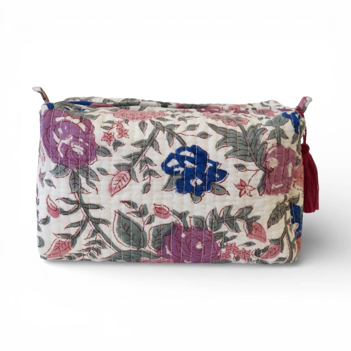 Trousse de toilette en coton imprimé N°111: Petit