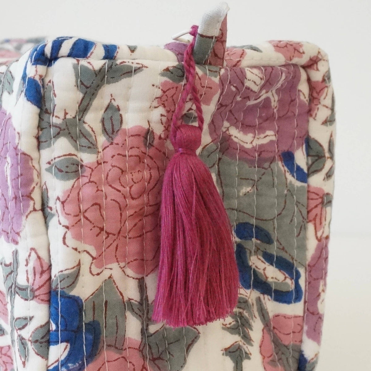 Trousse de toilette en coton imprimé N°111: Petit