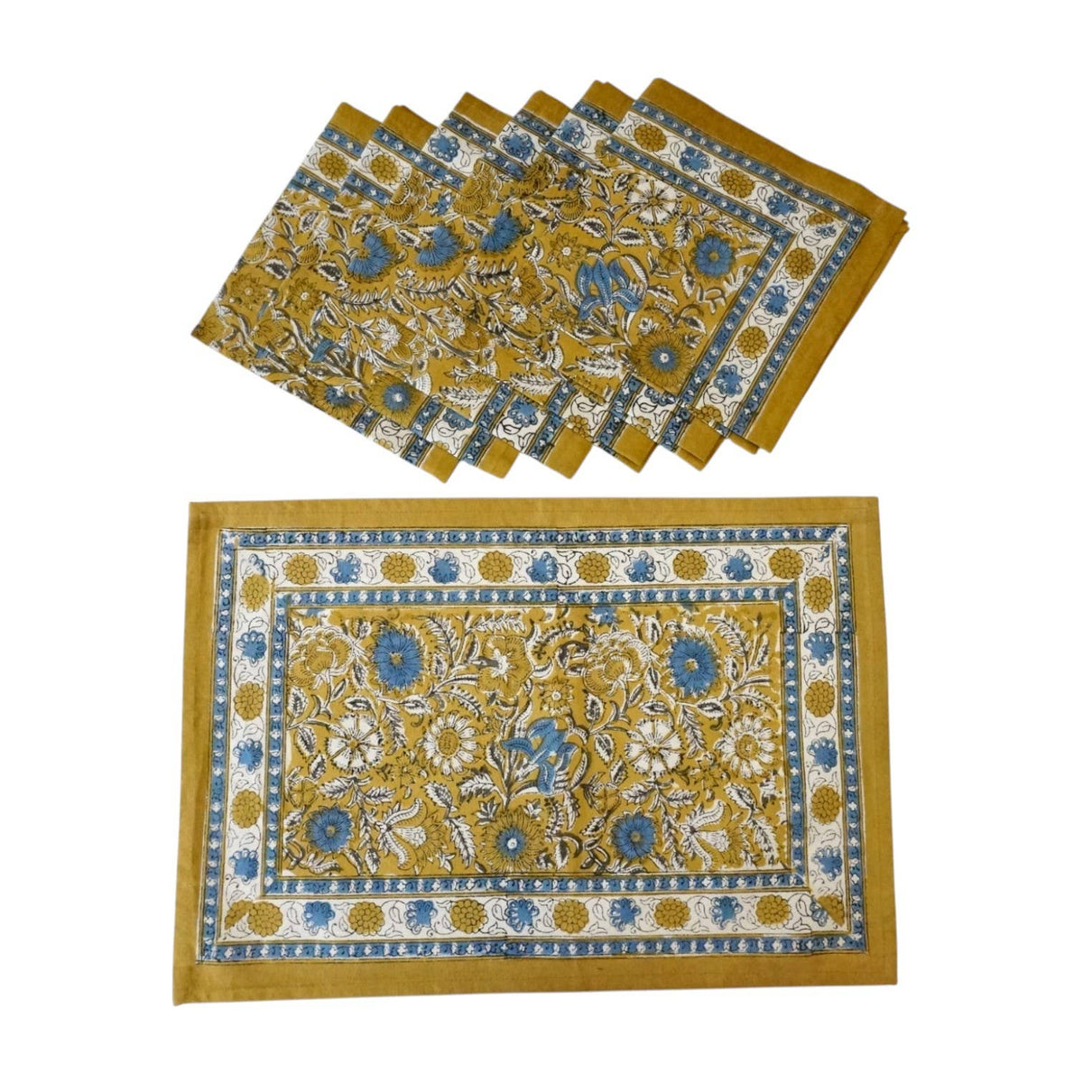 Set de table et serviettes "Pio" x 6 pcs