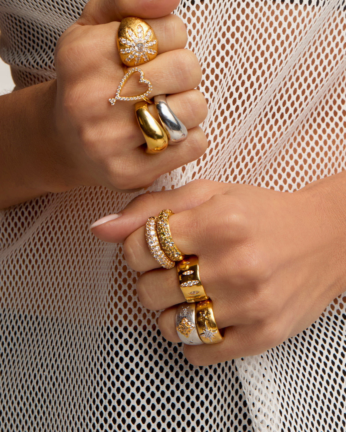 Bague ROUND ONE Argent