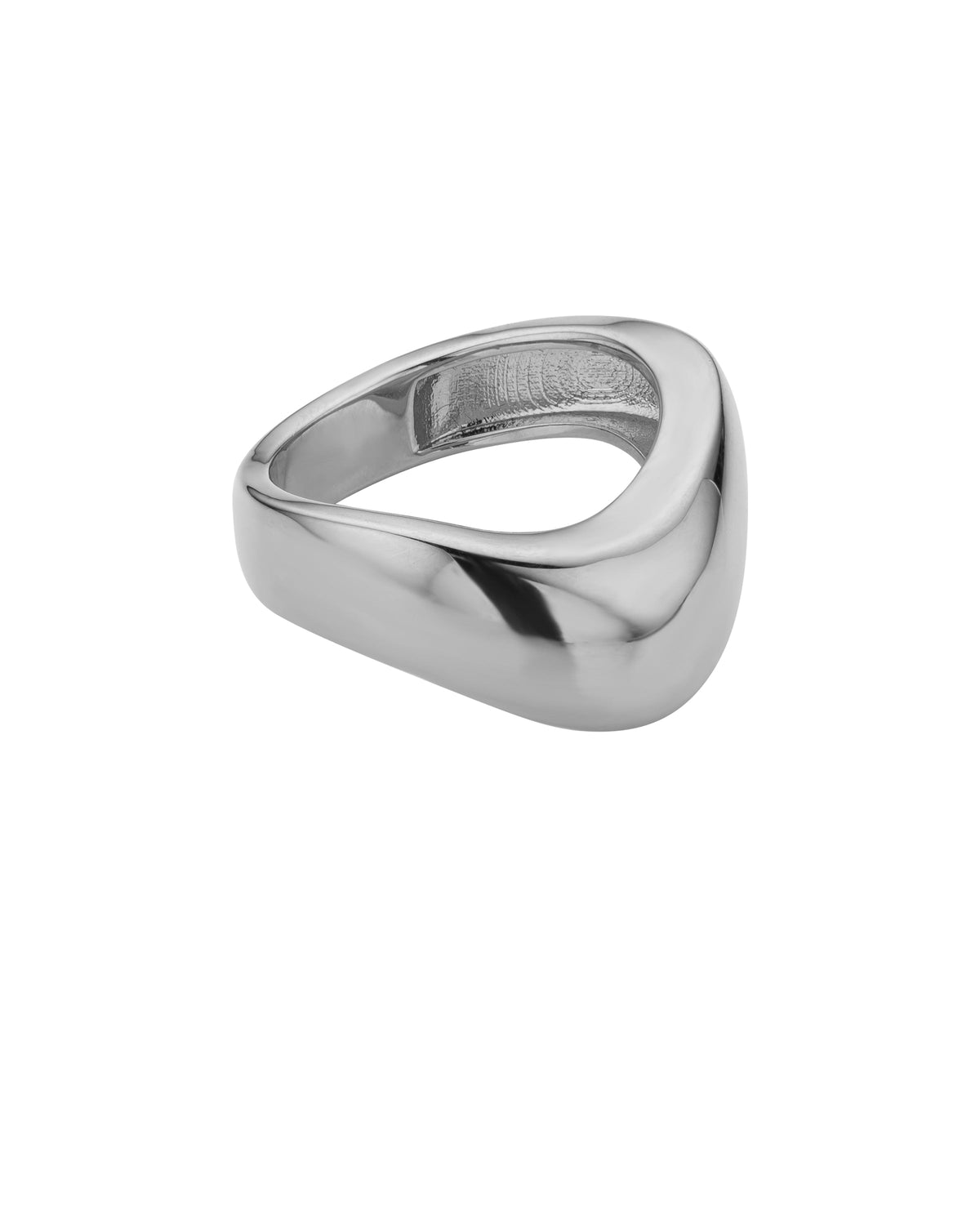 Bague ROUND ONE Argent