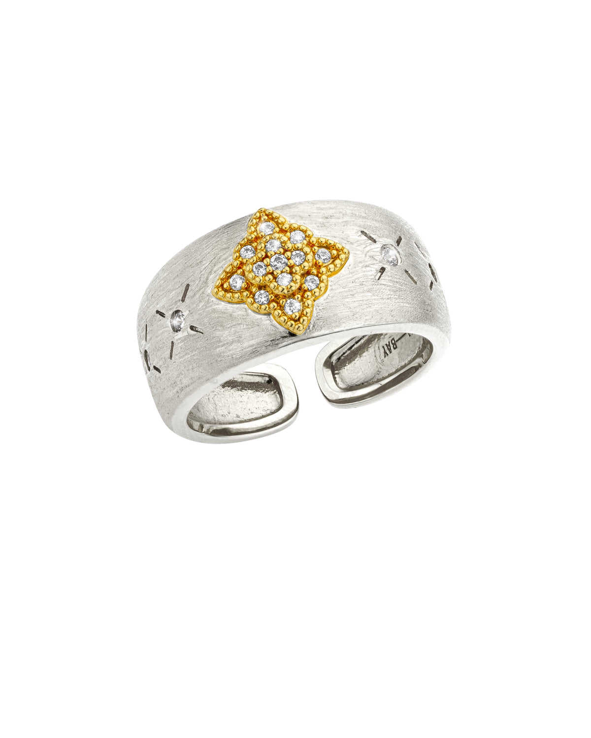 Bague MIRA CUFF Argent