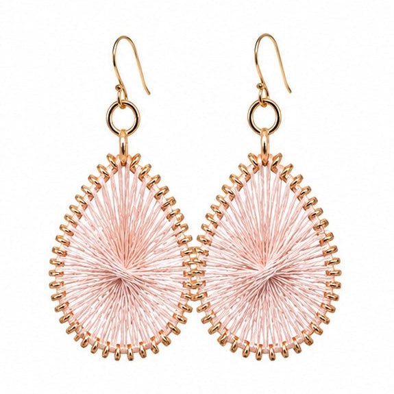Boucles Valentine rose