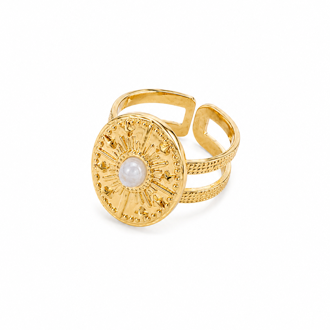Bague Celestina ivoire
