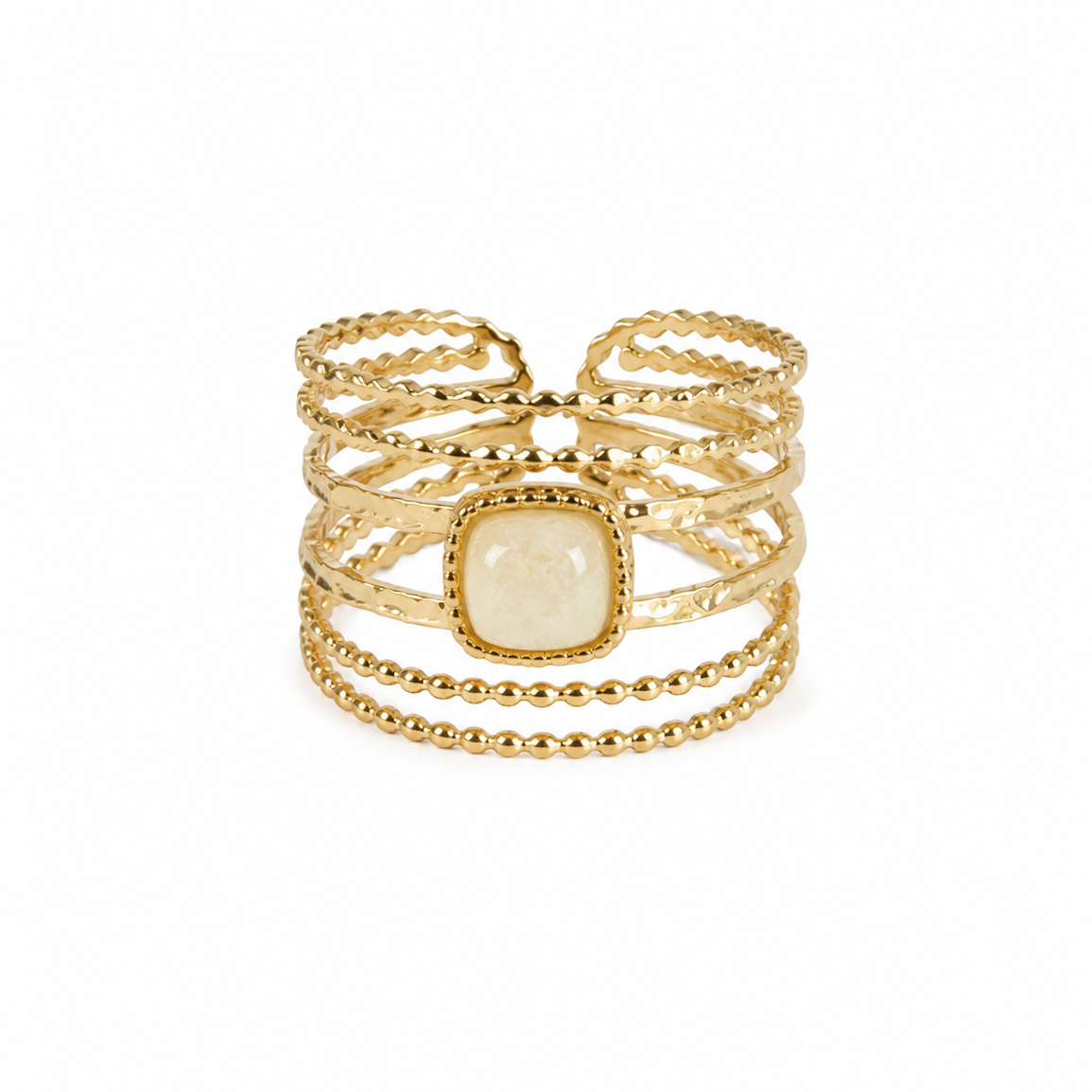 Bague Ischia ivoire