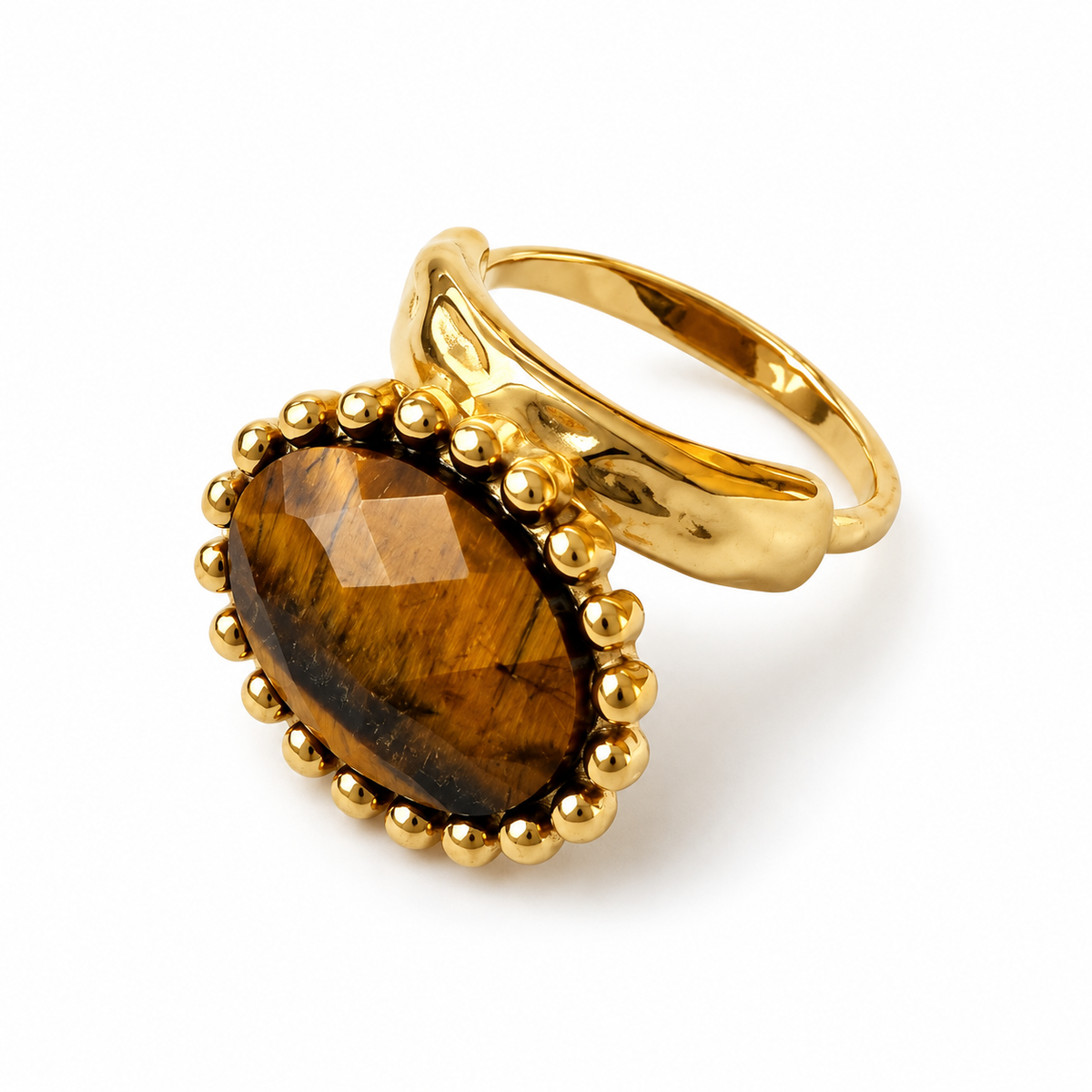 Bague Yves marron