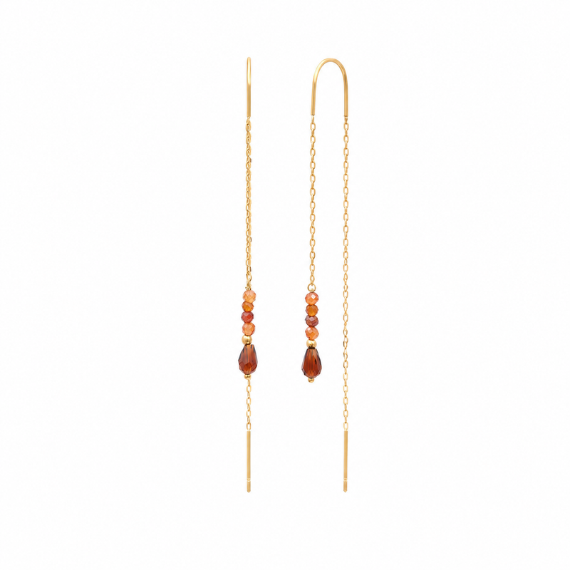 Boucles d'oreilles Celestina – Terracota