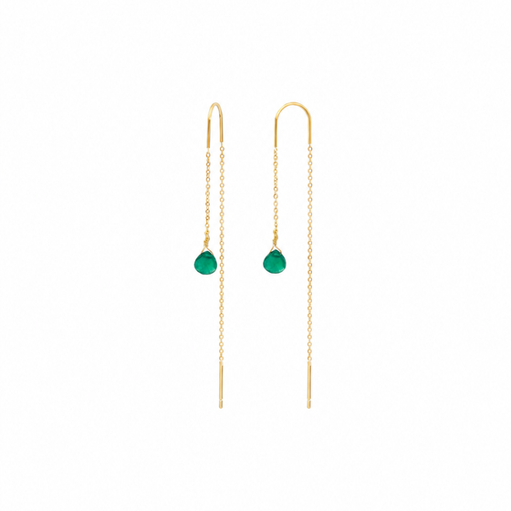 Boucles d'oreilles Celestina – Vert