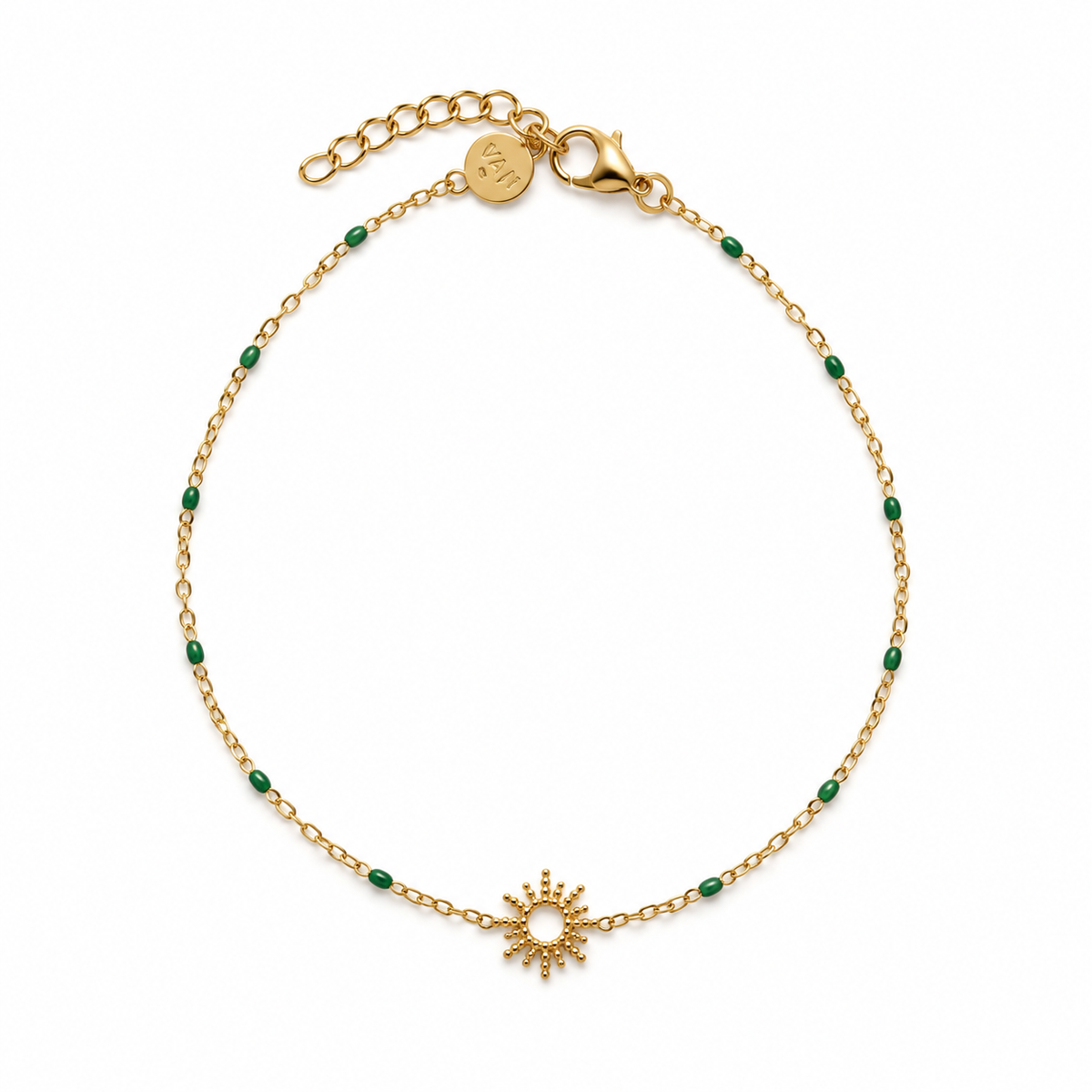Bracelet émail soleil