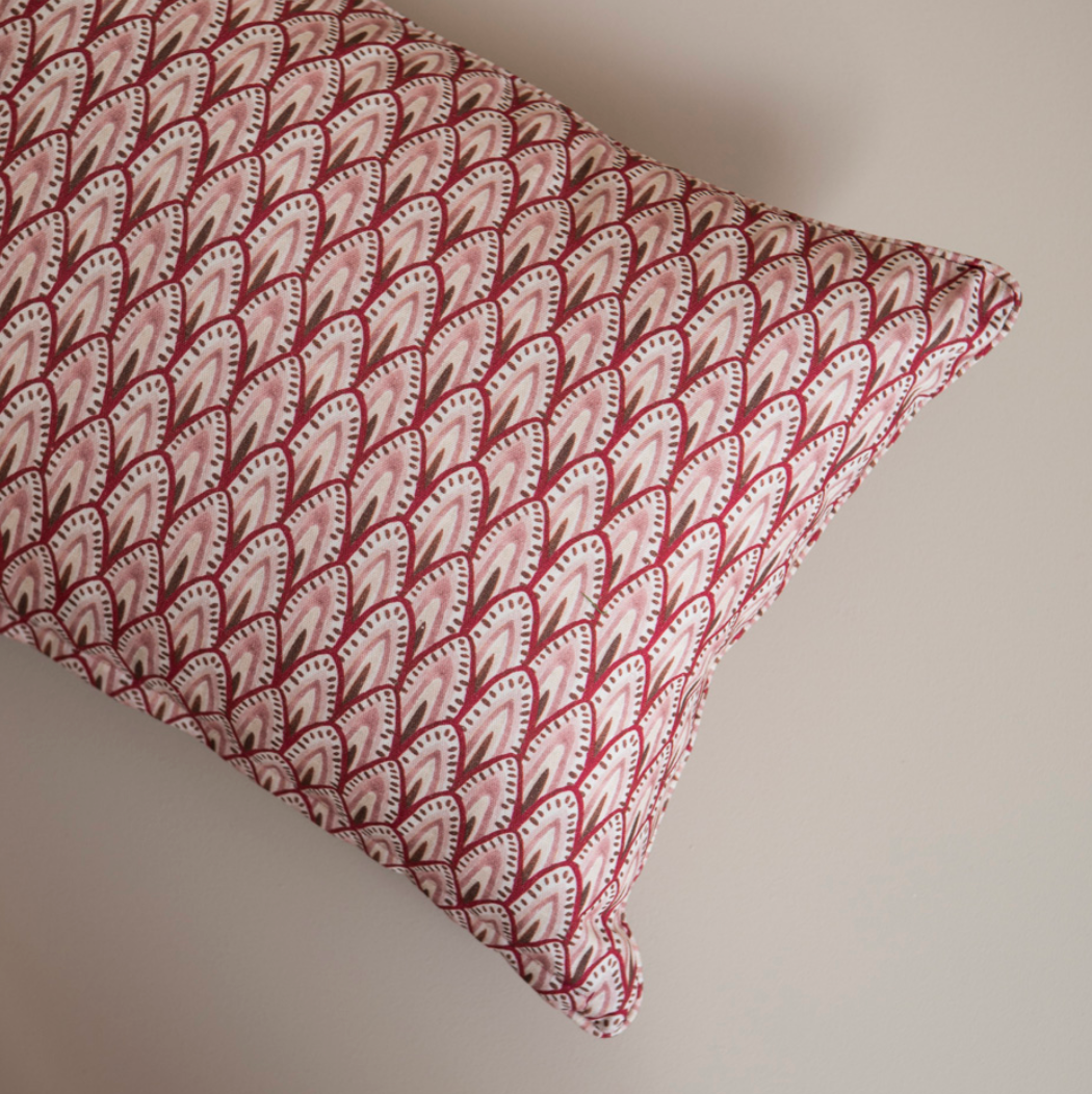 Coussin Orlinda rouge