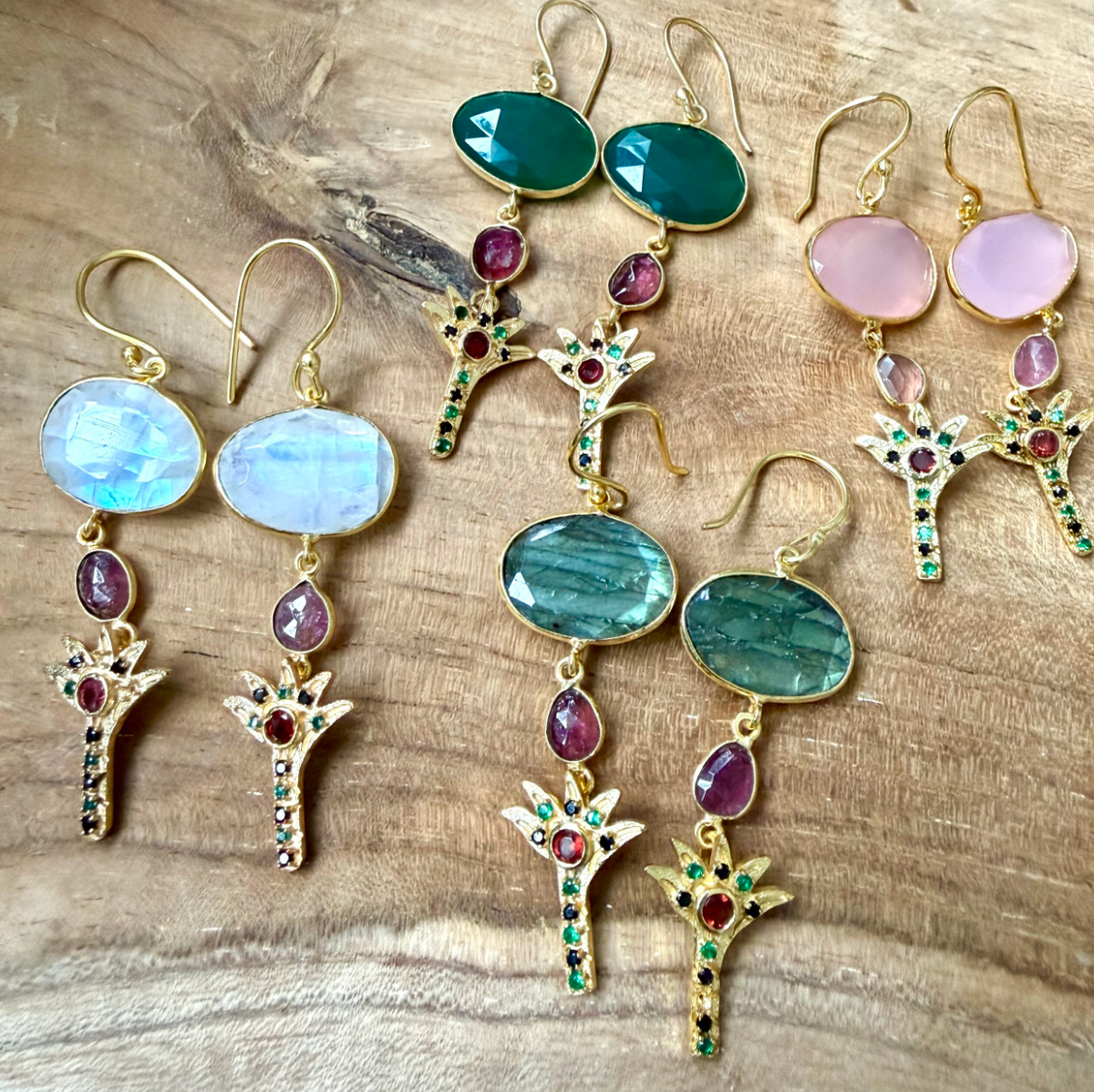 Boucles d'oreilles Eden Palm