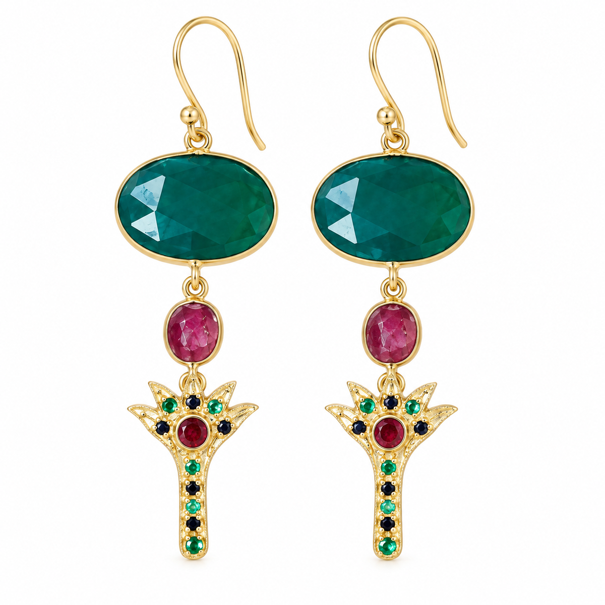Boucles d'oreilles Eden Palm
