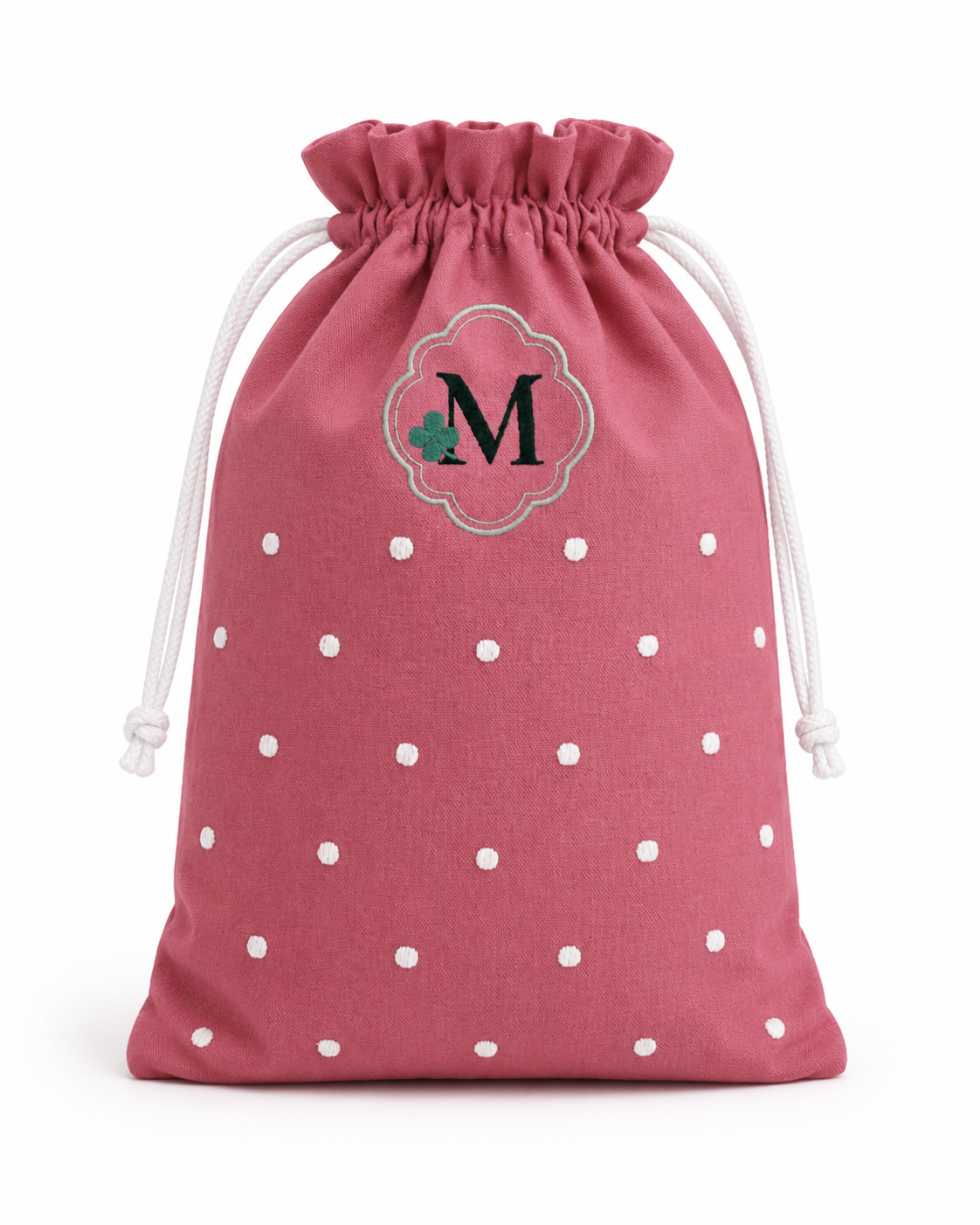 Pochette Escale rose à personnaliser