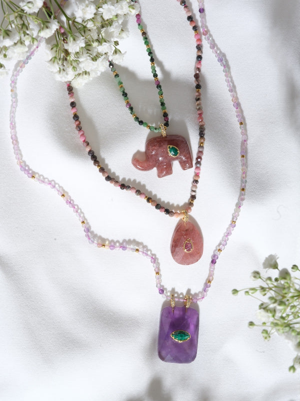 Collier Ischia – Rose – Lifestyle