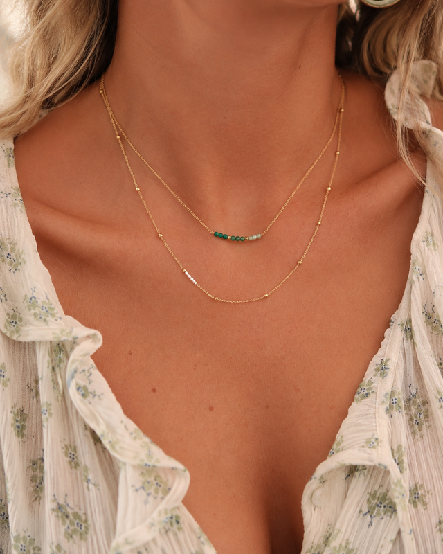 Collier Salina – Vert – Vue portée