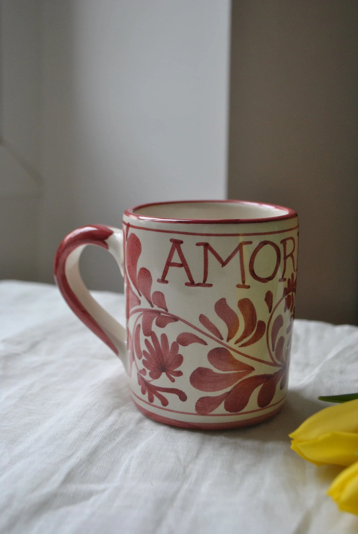 Tasse Amore Mio pivoine