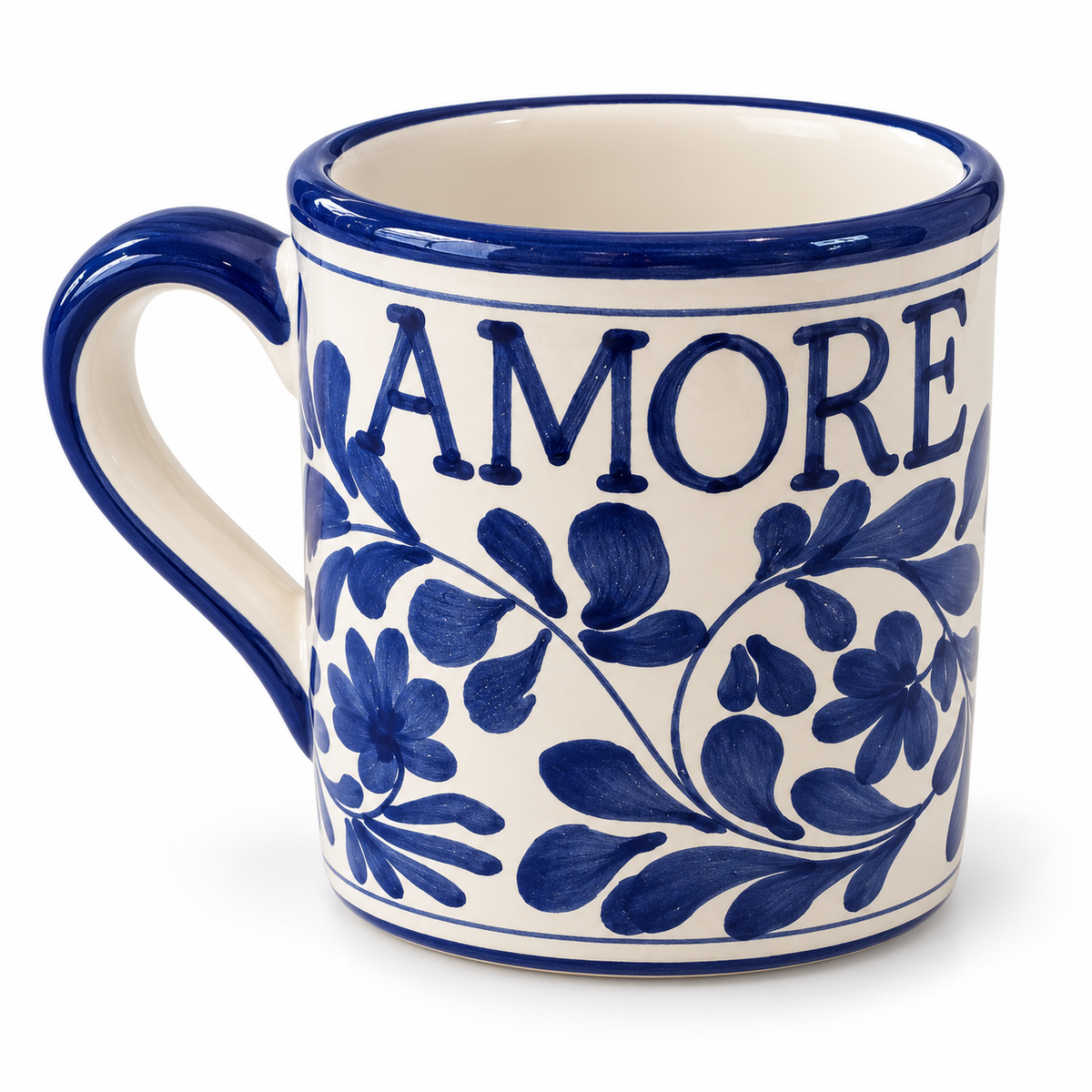Tasse Amore Mio bleue