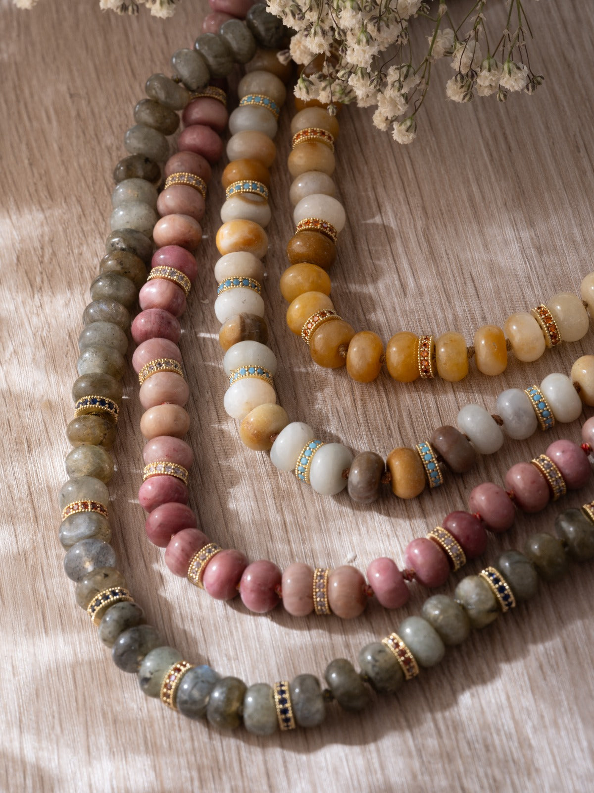 Collier Lipari – Ocre