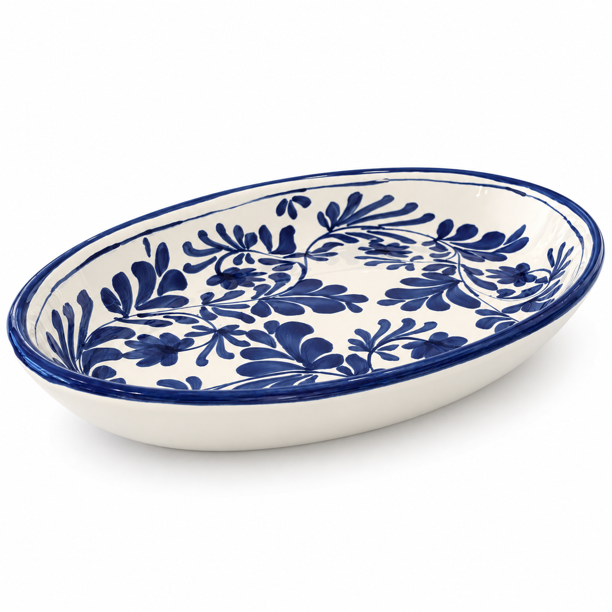 Plat Matisse bleu
