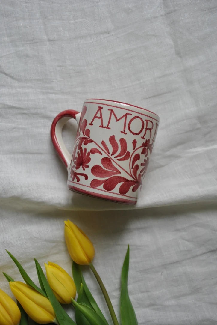 Tasse Amore Mio pivoine