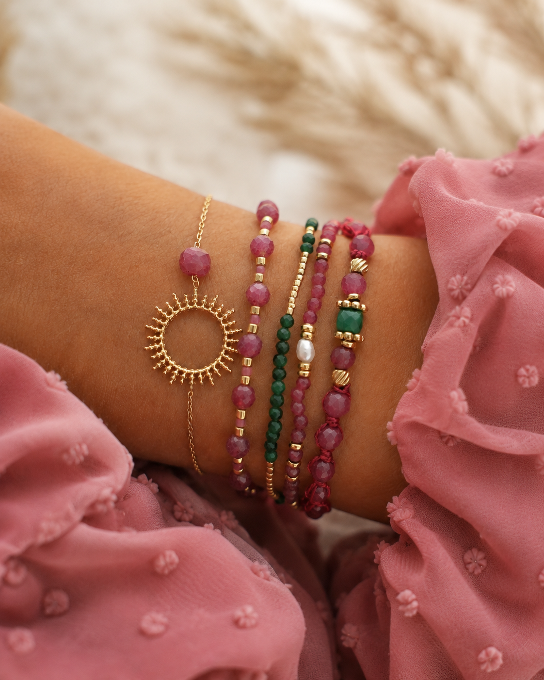 Bracelet Stromboli – Rose
